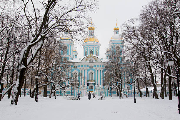 Winter Park in Tsarskoye Selo (Pushkin), St. Petersburg