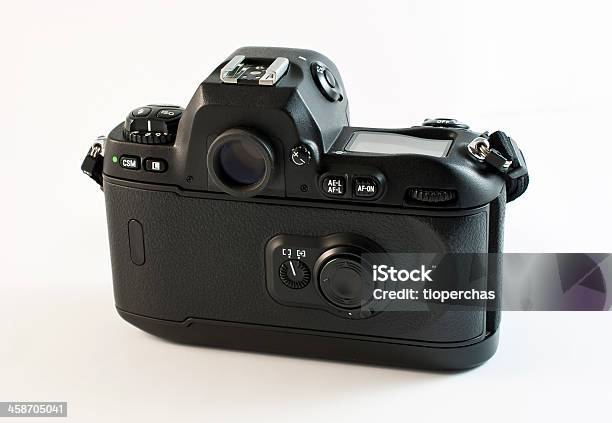 Nikon F100 Hinten Stockfoto und mehr Bilder von Elektronik-Industrie - Elektronik-Industrie, Fotografie, Fotografische Themen