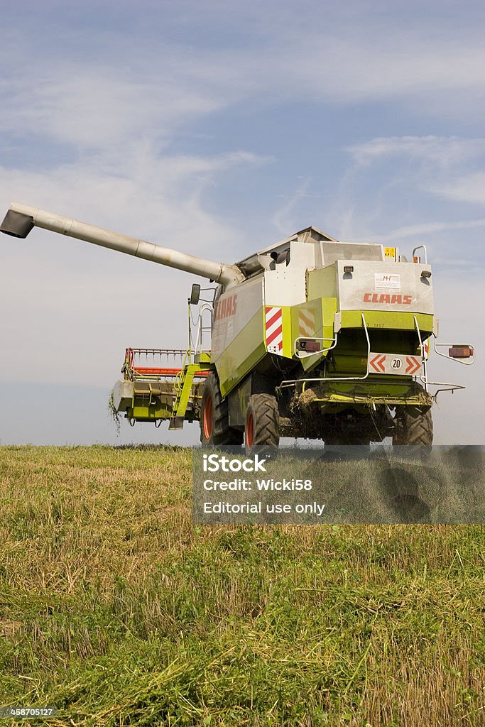 Claas Lexion Mähdrescher - Lizenzfrei Agrarbetrieb Stock-Foto