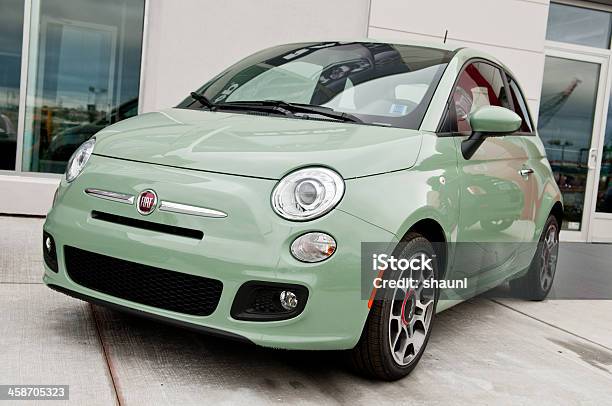 Fiat 500 Sport City Car Stock Photo - Download Image Now - Car, Car Dealership, Compact Car