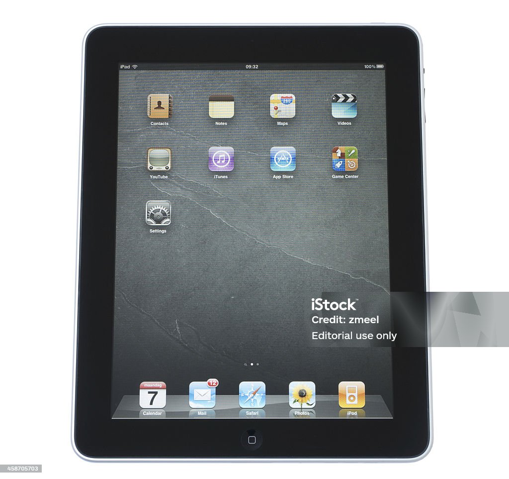 iPad da Apple - Royalty-free Agenda Eletrónica Foto de stock