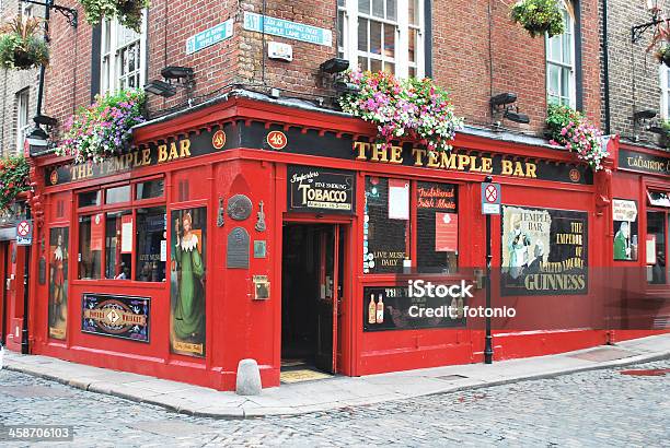 The Temple Bar Stock Photo - Download Image Now - Pub, Building Exterior, Dublin - Ireland