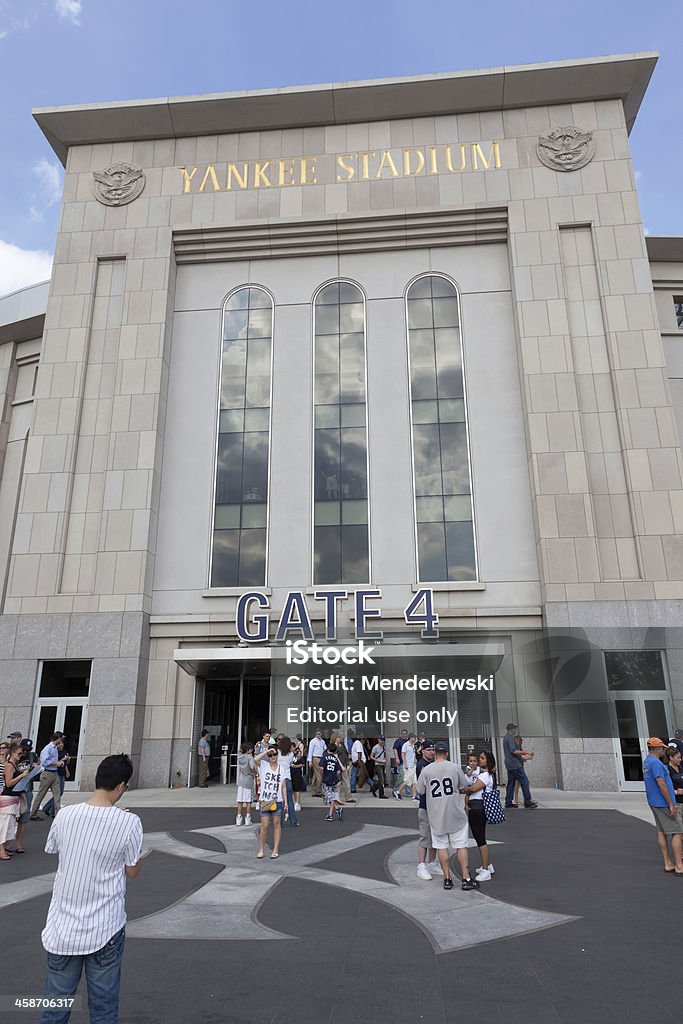 Entrada 4 Estadio de los Yankee - Foto de stock de Estadio de los Yankees libre de derechos