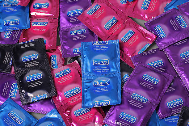 Durex condoms stock photo