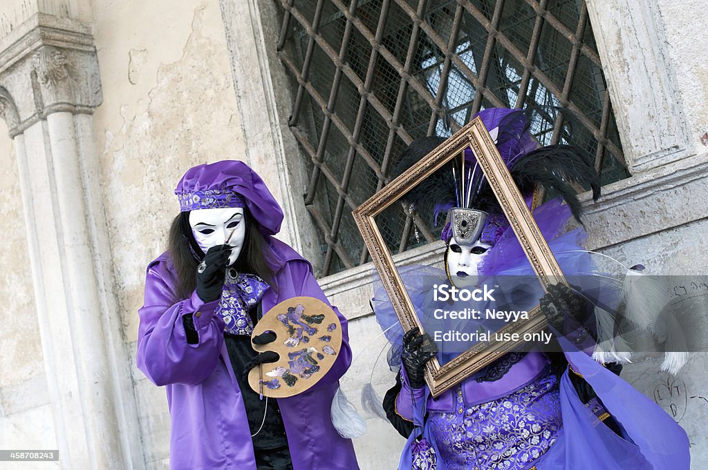 Karneval in Venedig 2011 - Lizenzfrei Architektur Stock-Foto