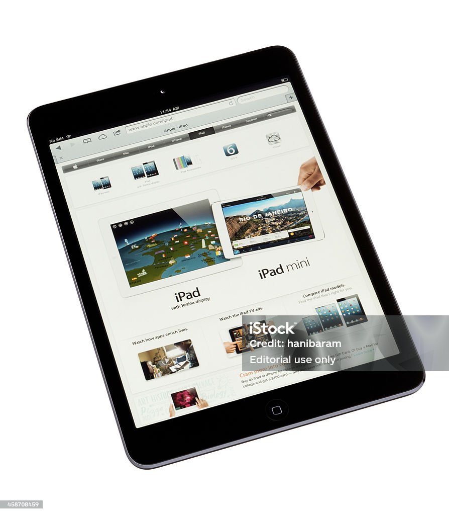 Apple iPad mini - Foto de stock de Accesibilidad libre de derechos