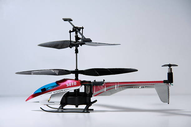 Helicopter RC stock photo