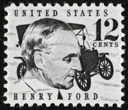 Stamp printed in Tanganyika shows image of The George V circa 1920.