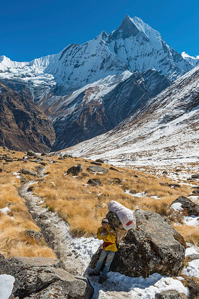 Annapurna area Nepal Himalaya