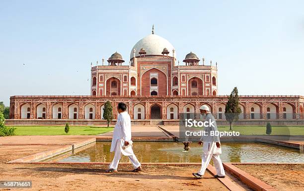 Humayuns Tomb Ньюдели Индия — стоковые фотографии и другие картинки Mughal Empire - Mughal Empire, Архитектура, Взрослый