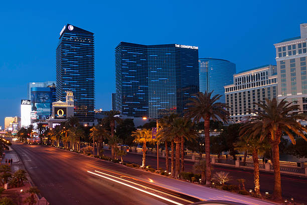 la cosmopolitan - the cosmopolitan of las vegas foto e immagini stock