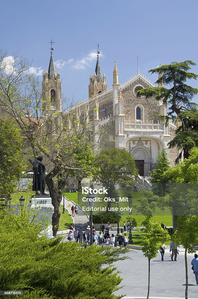 Святой Jerome Royal Церковь в Мадриде - Стоковые фото Архитектура роялти-фри