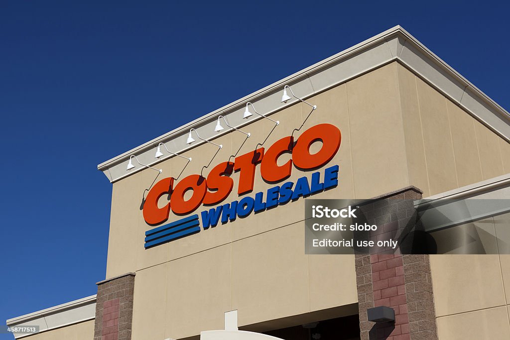Vente en gros Costco - Photo de Costco Wholesale Corporation libre de droits