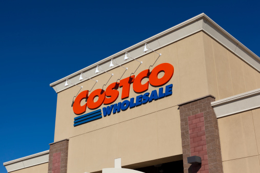 Citrus Heights, California, USA - Jun 17, 2011: Costco Wholesale storefront in Citrus Heights, California. Costco Wholesale operates an international chain of membership warehouses, carrying brand name merchandise at substantially lower prices.