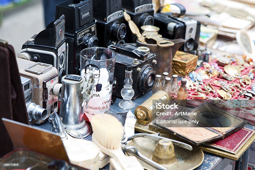 Flohmarkt, La Havanna, Kuba - Lizenzfrei Altertümlich Stock-Foto