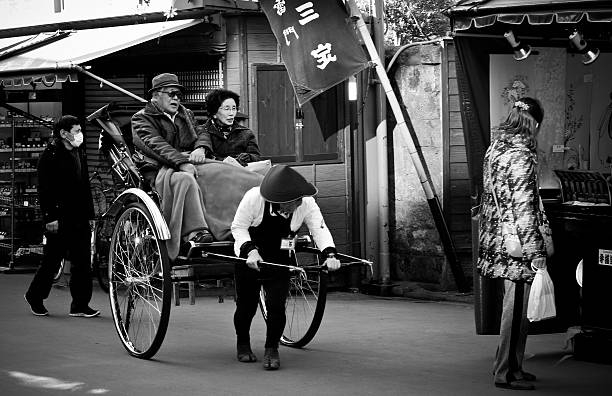 Asakusa Rickshaw stock photo