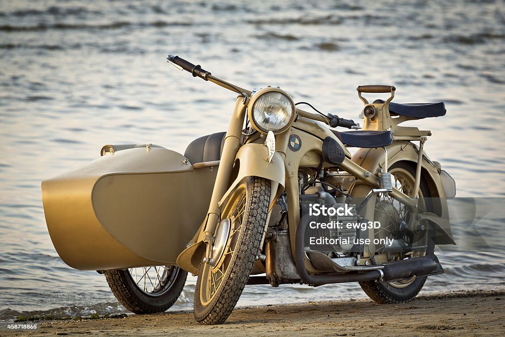  Ww ii, viejo, motocicleta, bmw, r7 Colección de foto