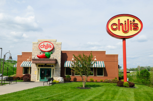 Johnson City, TN, USA - April 27, 2011: A Chili\\'s Grill & Bar Restaurant located on State of Franklin Road in Johnson City. Chili\\'s is a popular American restaurant that also has locations around the world.