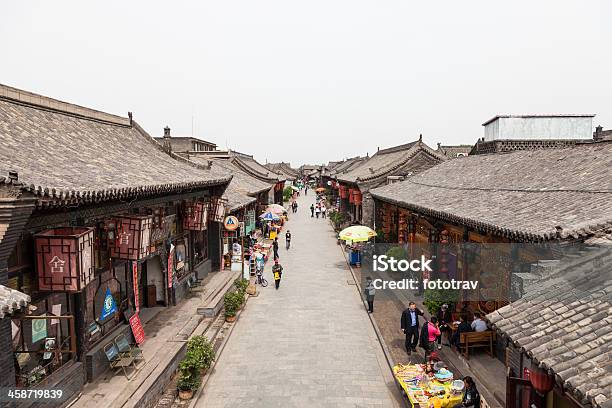 중국 관광객을 조문이었어요 Pingyao 왜고너의 Main Street 핑야오에 대한 스톡 사진 및 기타 이미지 - 핑야오, 중국, UNESCO-조직된 단체