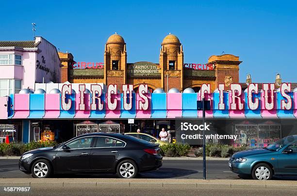 Ippodromo Great Yarmouth Di Circo - Fotografie stock e altre immagini di Great Yarmouth - Norfolk - Great Yarmouth - Norfolk, Circo, Ambientazione esterna