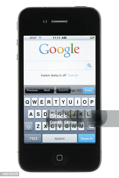 Google Для Iphone — стоковые фотографии и другие картинки AT&amp;T - AT&T, Apple Computers, GAFAM