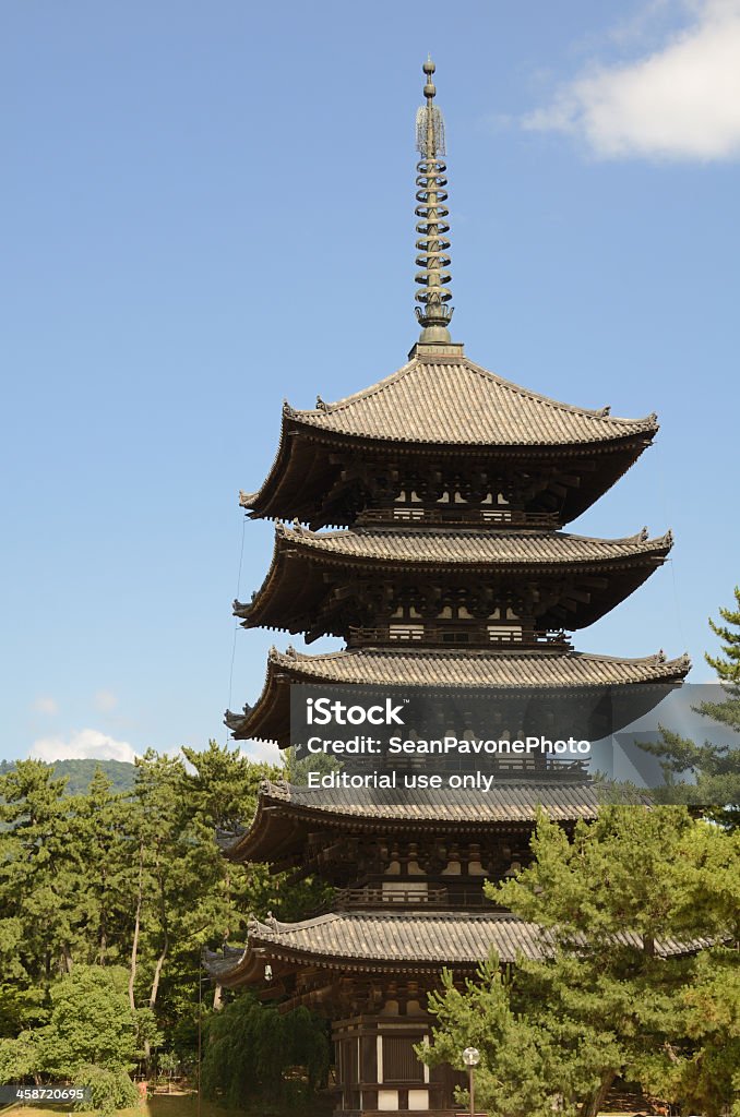 Kofuku-ji Pagoda - Zbiór zdjęć royalty-free (Azja)