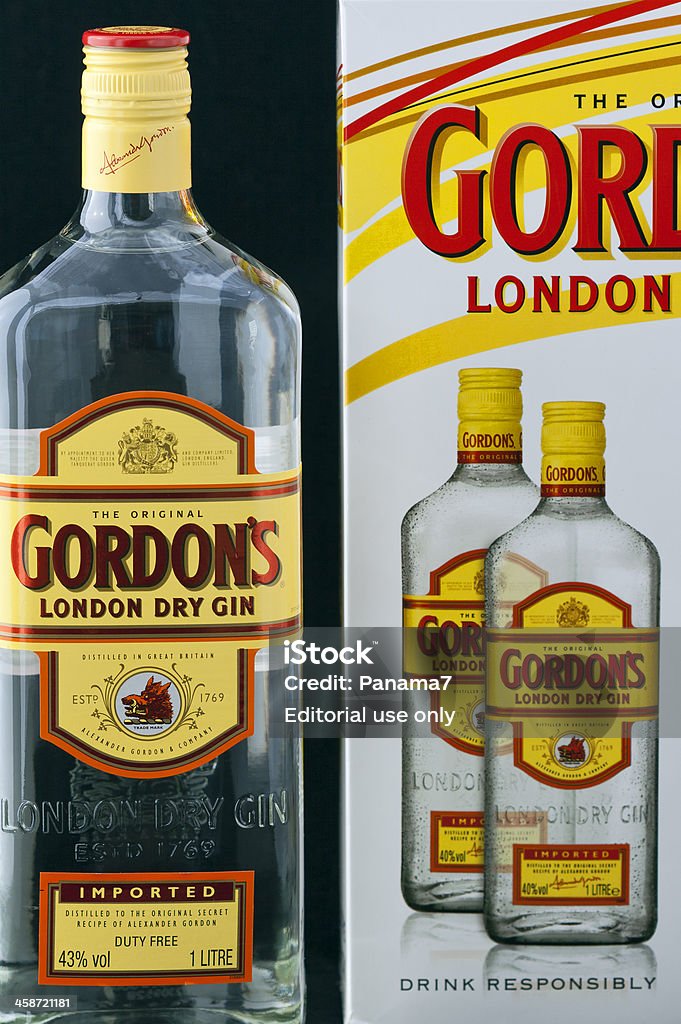 Gordon's Odziarniarka - Zbiór zdjęć royalty-free (Alkohol - napój)