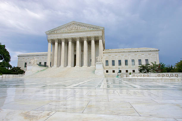 The Supreme Court stock photo