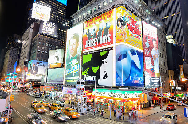 times 스퀘어 - broadway urban road theater marquee advertisement 뉴스 사진 이미지