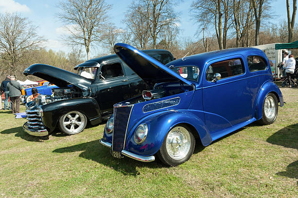 auto personalizzate - hot rod foto e immagini stock