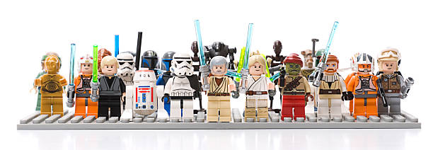 Coalescence four times Reject Lego Star Wars Minifigures Stock Photo - Download Image Now - Star Wars,  Toy, Color Image - iStock