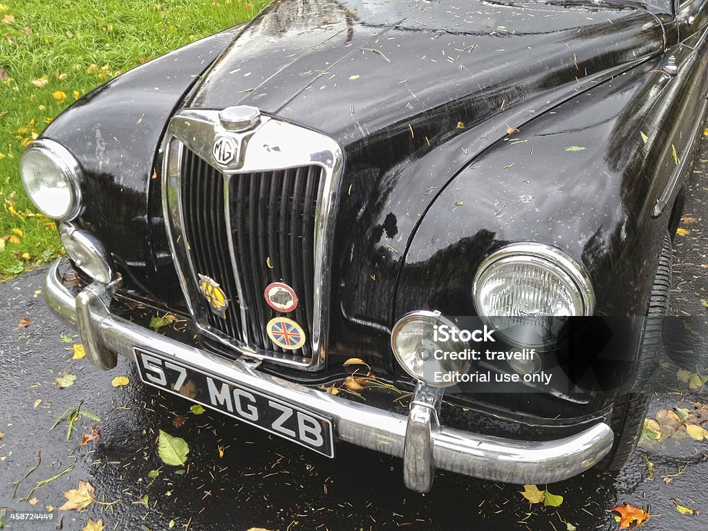 Britannique classique voiture - 1957 MG Magnette ZB - Photo de 1950-1959 libre de droits