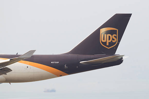 ups 항공 - boeing boeing 747 airplane cargo container 뉴스 사진 이미지