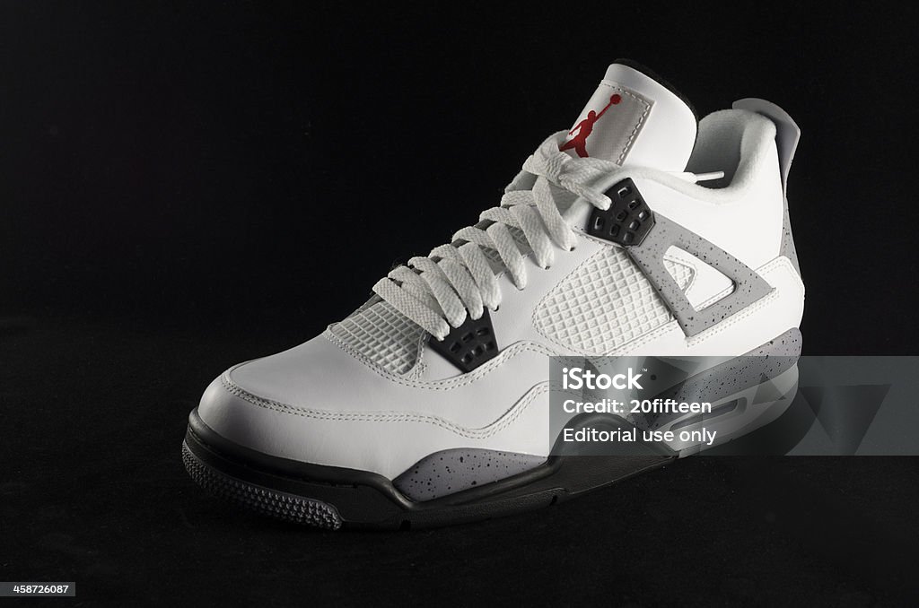 Bang om te sterven Raad eens Draaien Nike Air Jordan Iv Stock Photo - Download Image Now - Air Jordan, Shoe,  Clothing - iStock