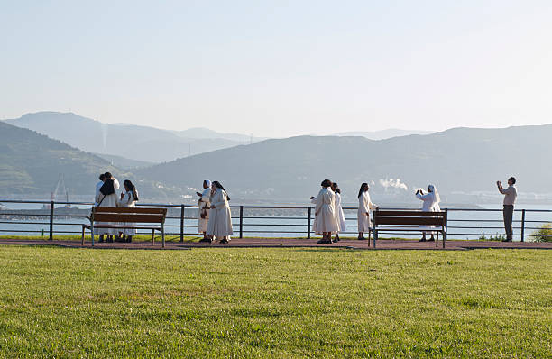 Nuns stock photo