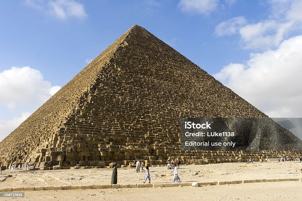 Wielka Piramida - Zbiór zdjęć royalty-free (Afryka)