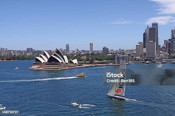 Foto de Sydney e mais fotos de stock de Arquitetura - Arquitetura, Austrália, Barco a Vela