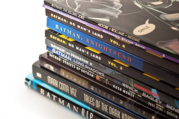 Batman Graphic Novels stock photo
