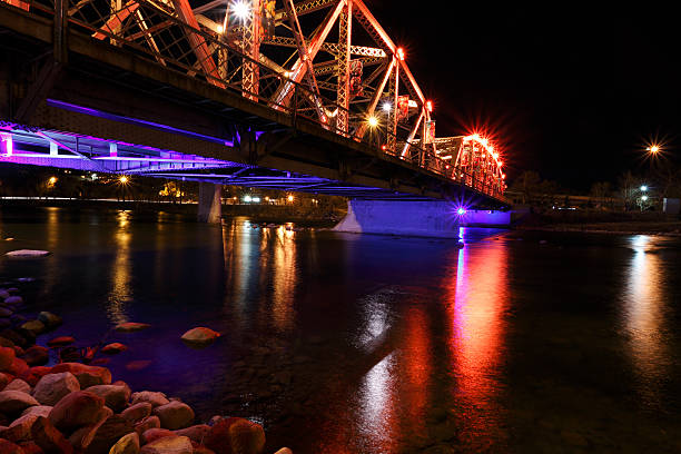 Langevin Bridge de nuit - Photo