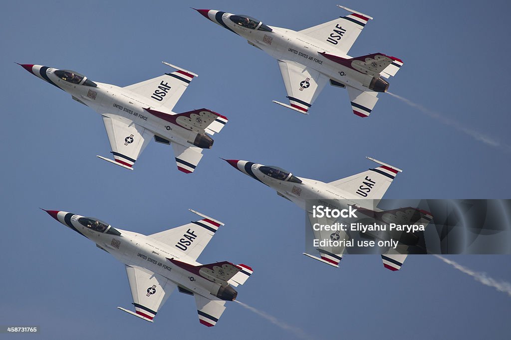 Thunderbirds de l'US Air Force - Photo de Armée de l'air américaine libre de droits