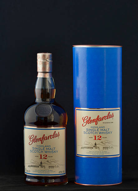 glenfarclas scotch whisky scozzese - glenfarclas foto e immagini stock