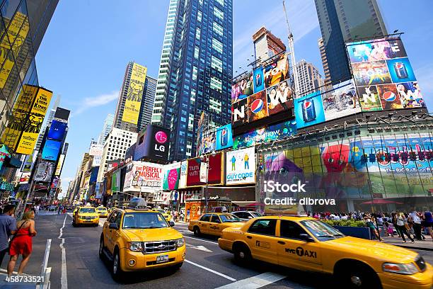 Times Square Stock Photo - Download Image Now - New York City, Times Square - Manhattan, Advertisement