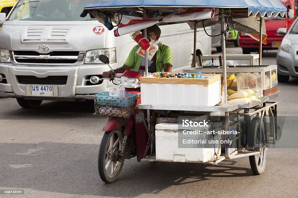 Cozinha itinerante na Tailândia - Foto de stock de Adulto royalty-free