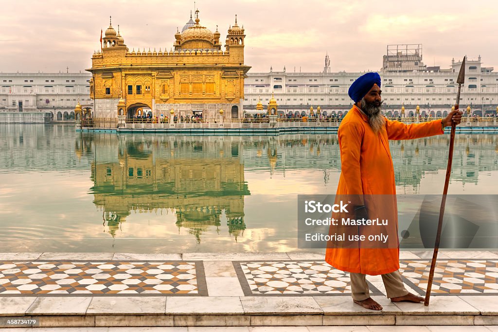 Goldener Tempel, Amritsar, Punjab, Indien. - Lizenzfrei Amritsar Stock-Foto