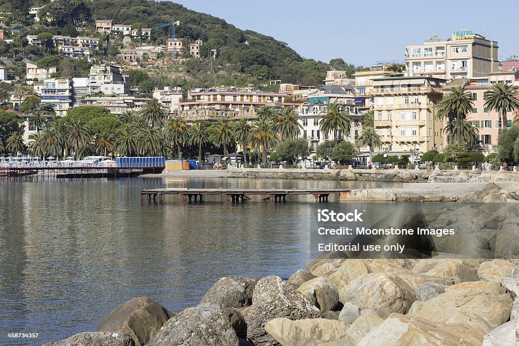 Rapallo auf der Riviera di Levante, Italien - Lizenzfrei Architektonisches Detail Stock-Foto