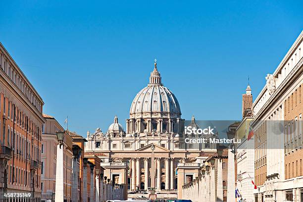 San Peter Basilica Rome Italy Stock Photo - Download Image Now - Sistine Chapel, St. Peter's Basilica - The Vatican, Peter the Apostle