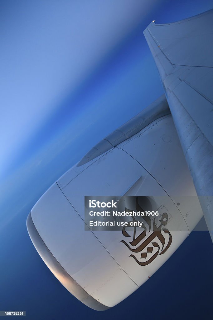 航空のボーイング 777 - アラブ首長国連邦のロイヤリティフリーストックフォト