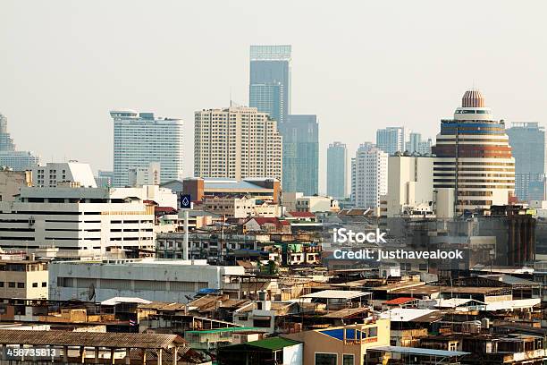 Skyline W Bangkoku - zdjęcia stockowe i więcej obrazów Architektura - Architektura, Azja, Bangkok