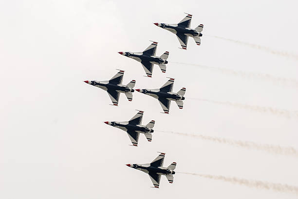 Thunderbirds (US Air Force) stock photo