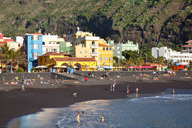 Puerto De Tazacorte, La Palma stock photo